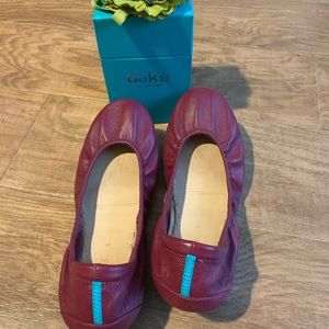 Burgundy Tieks